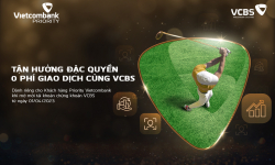 Khách hàng Vietcombank Priority được miễn phí giao dịch chứng khoán khi mở mới tài khoản tại VCBS