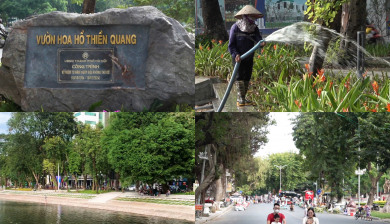 Không còn nhếch nhác, hồ Thiền Quang “lột xác” sau khi cải tạo